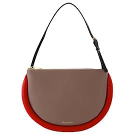 JW Anderson-The Bumper Moon Bag in Multicoloured Leather-Multiple colors