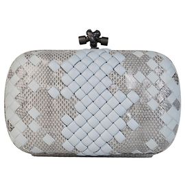 Bottega Veneta Pochette multi nodo Blu