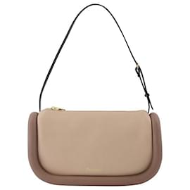 JW Anderson-The Bumper Bag in Multicoloured Leather-Beige