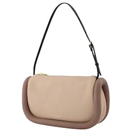 JW Anderson-The Bumper Bag in Multicoloured Leather-Beige