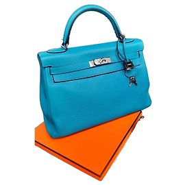 Hermès Hermes Tasche Blau