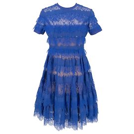 Kleid von Elie Saab aus hellblauer Spitze Blau