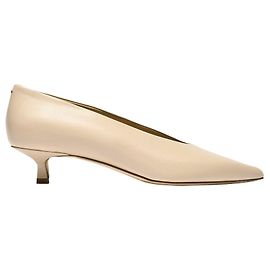 Aeyde Escarpins Clara en Cuir Beige Beige