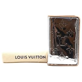 Louis Vuitton-Louis Vuitton Silver Mirror Virgil Pocket Organizer Wallet-Silvery