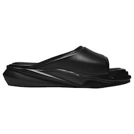 Autre Marque-Mono Sandals in Black Leather-Black