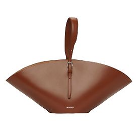Jil Sander Tote Sombrero Marrom Marrom