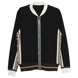 Fendi FF Logo Track Jacket in Multicolor Cotton Multiple colors