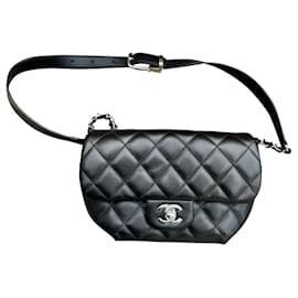 Chanel-Chanel Uniform belt bag-Black