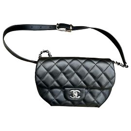 Sac banane Chanel Uniforme Noir