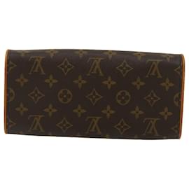Louis Vuitton-LOUIS VUITTON Monogram Pochette Twin GM Shoulder Bag M51852 LV Auth ro299-Monogram
