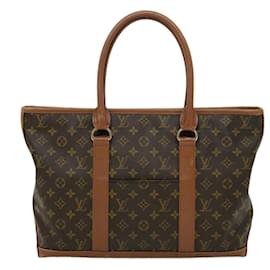 Louis Vuitton-LOUIS VUITTON Monogram Sac Weekend PM Tote Bag M42425 LV Auth ki1931-Other