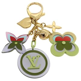 Louis Vuitton-LOUIS VUITTON Bijoux Sac Candy Charm Gold Multicolor M65726 LV Auth th2693-Multiple colors,Golden