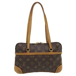 Louis Vuitton-LOUIS VUITTON Monogram Mini Coussin PM Hand Bag M51143 LV Auth jk1682-Monogram