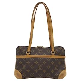 Louis Vuitton-LOUIS VUITTON Monogram Mini Coussin PM Hand Bag M51143 LV Auth jk1682-Monogram