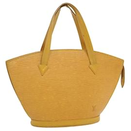 Louis Vuitton-LOUIS VUITTON Epi Saint Jacques Hand Bag Yellow M52279 LV Auth jk1155-Yellow