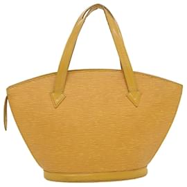 Louis Vuitton-LOUIS VUITTON Epi Saint Jacques Hand Bag Yellow M52279 LV Auth jk1155-Yellow