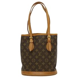 Louis Vuitton-LOUIS VUITTON Monogram Bucket PM Shoulder Bag M42238 LV Auth pt2105-Other