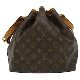 Louis Vuitton-LOUIS VUITTON Monogram Petit Noe Shoulder Bag M42226 LV Auth jk1721-Other