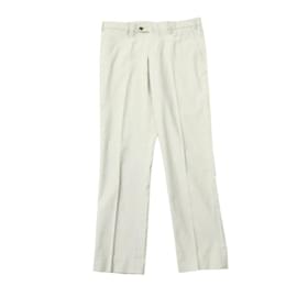 Loro Piana-Loro Piana Cotton Pants Slacks Center Press Men's Size 52-Beige