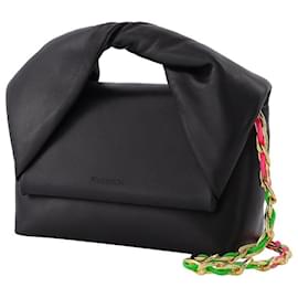 JW Anderson-Midi Twister Bag in Multicoloured Leather-Multiple colors