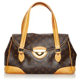 Louis Vuitton-Louis Vuitton Brown Monogramm Beverly GM-Braun