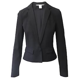 Diane Von Furstenberg-Blazer slim fit Diane Von Furstenberg in viscosa nera-Nero