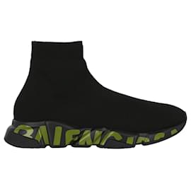 balenciaga speed shoes black