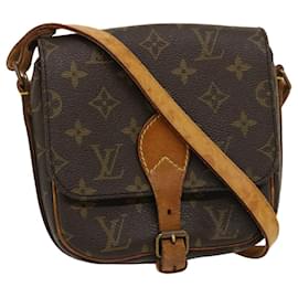 Louis Vuitton-LOUIS VUITTON Monogram Cartouchiere PM Shoulder Bag M51254 LV Auth ar6779-Monogram