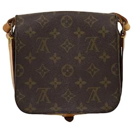 Louis Vuitton-LOUIS VUITTON Monogram Cartouchiere PM Shoulder Bag M51254 LV Auth ar6779-Monogram