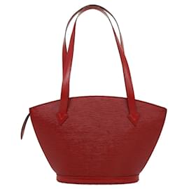Louis Vuitton-LOUIS VUITTON Epi Saint Jacques Poignees Long Hand Bag Red M52337 LV Auth rz329-Red