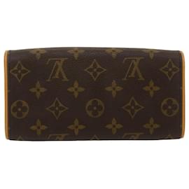 Louis Vuitton-Bolsa de ombro M LOUIS VUITTON Monogram Pochette Twin PM M51854 Autenticação de LV 29613NO-Monograma