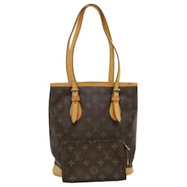 Louis Vuitton-LOUIS VUITTON Monogram Bucket PM Shoulder Bag M42238 LV Auth pt1324-Other