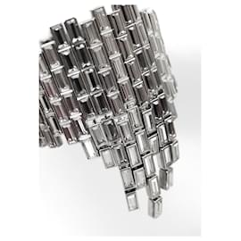 Swarovski-Bracelet jonc Fluid Cry Atelier Swarovski-Argenté