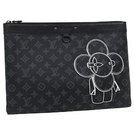 LOUIS VUITTON Eclipse Vivienne Pochette Apollo Clutch Limited M62904 Auth ak183EN Otro