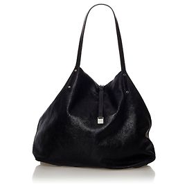 Tiffany & Co Sac cabas en cuir réversible noir Tiffany Noir
