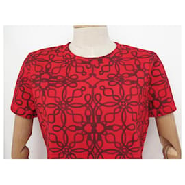 Hermès-NEW HERMES MICRO CORDELIERES TSHIRT M 40 H0E4612D79C40 RED COTTON NEW-Red