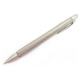 Autre Marque NEW PORSCHE DESIGN TEC FLEX SILVER & GOLD BALLPOINT PEN BOX BALLPOINT PEN Silvery