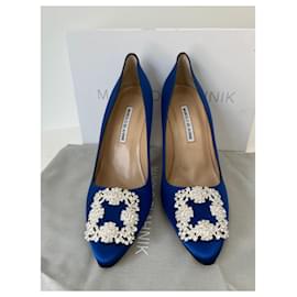 Manolo Blahnik-Hangisi 105-Blue