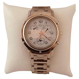 Hermès-Chrono Clipper-White