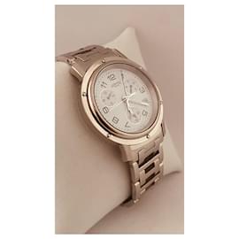 Hermès-Chrono Clipper-White