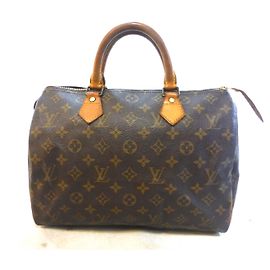 Louis Vuitton Speedy 30 Monogram Marron