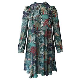 Robe imprimée Vilshenko Evie en soie multicolore Multicolore