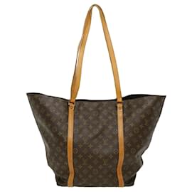 Louis Vuitton-LOUIS VUITTON Monogram Sac Shopping Tote Bag M51108 LV Auth th2663-Other