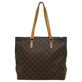 Louis Vuitton-LOUIS VUITTON Monogram Cabas Mezzo Tote Bag M51151 LV Auth nh700-Other