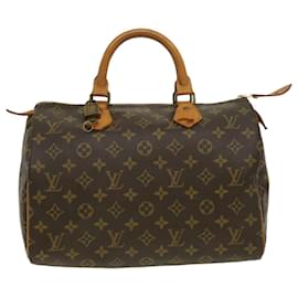Louis Vuitton-Louis Vuitton Monogram Speedy 30 Hand Bag M41526 LV Auth pt1945-Other