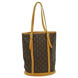 Louis Vuitton-LOUIS VUITTON Monogram Bucket GM Shoulder Bag M42236 LV Auth bs1058-Other