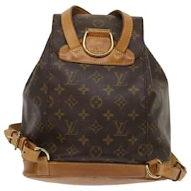Louis Vuitton-LOUIS VUITTON Monogram Montsouris MM Backpack M51136 LV Auth rh140-Monogram