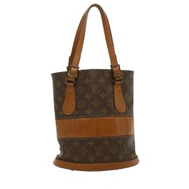 Bolsa de ombro LOUIS VUITTON Monograma Balde PM EUA limitada M42238 LV Auth ar6888 Outro