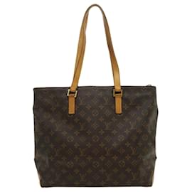 Louis Vuitton-LOUIS VUITTON Monogram Cabas Mezzo Tote Bag M51151 LV Auth rz264-Other