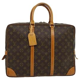 Louis Vuitton-LOUIS VUITTON Monogram Porte Documents Voyage Business Bag M53361 LV Auth e2678-Autre